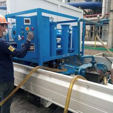 Máquina de purificación de aceite de transformador de trabajo en línea de 3000 L/H