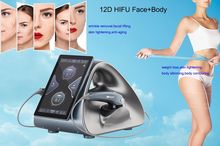 12D HIFU Face+Body for Anti-aging,Wrinkle Removal,Face lifting,Weight Loss and Body Slimming