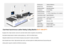 Die-Less CNC Cutting Machine for Car Synthetic Leather Floor Mats