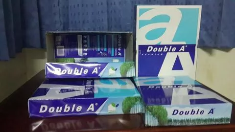 Double A Printer Copy Paper Size A4 GSM 80 500 Pages Ream