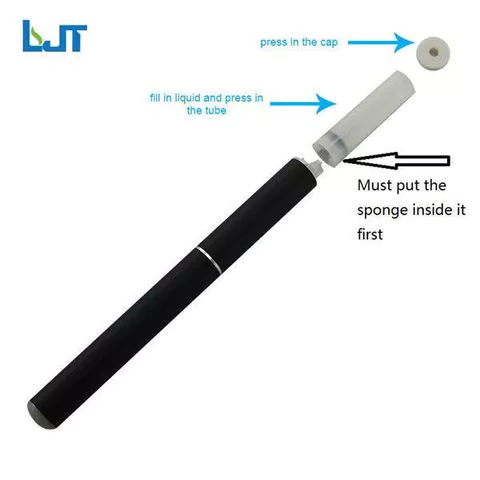 disposable e cigarette or vaporizer pen empty cartridge customer