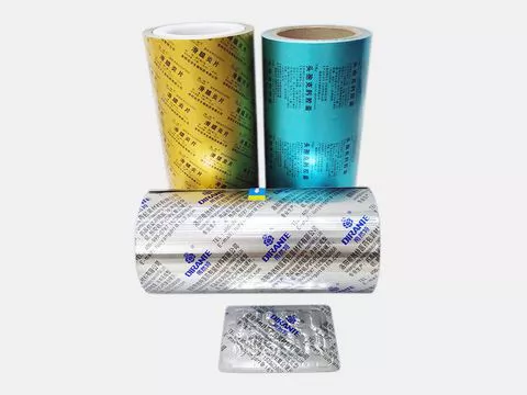 Printed Aluminum Blister Lidding Foil for pharmaceuticals