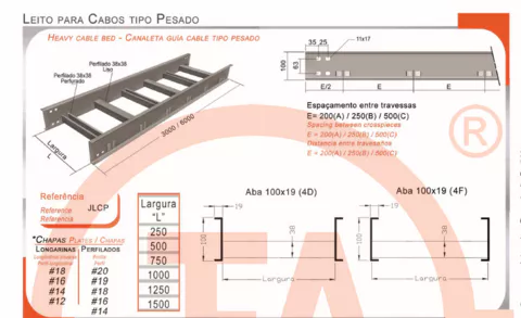 Onde Encontro Leito para Cabos com Tampa Rio Branco - Leito para Cabos com  Tampa - JEA Industria