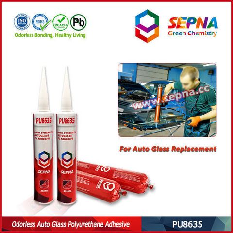 Sepna® Marca Inodoro Curado rápido adhesivo de poliuretano para el  reemplazo de parabrisas PU8635 | Trade Portal