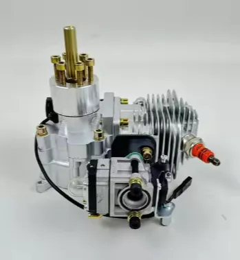 Motor de gasolina monocilindrico JRTD 30 refrigerado por aire para motores de drones unicos a control remoto B2Brazil