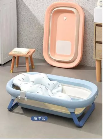 Banheira Para Bebe Dobrável Portátil