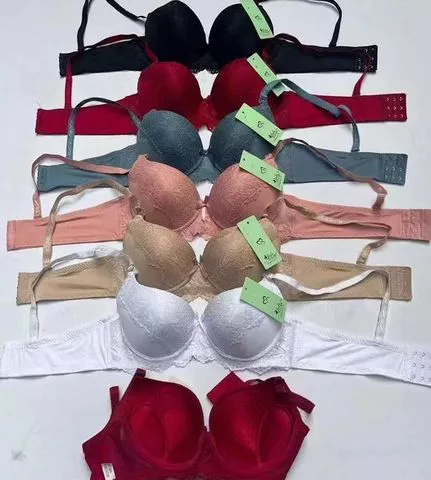 Venta al por mayor stock de fabrica sujetador lenceria de mujer La mejor calidad hecha en China Soporte Favorito de America del Sur B2Brazil