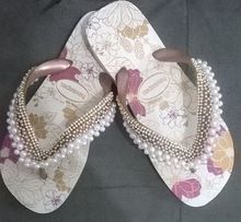 Decorated slippers