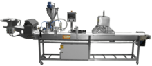 Máquina automática para produção de Pastéis, Empanadas, Folhados e Pierogi - Lynea 300 - Lynea 400 - Lynea 600