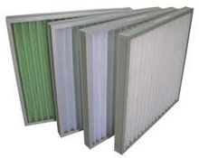 HVAC Aluminum frame Pleated panel filter