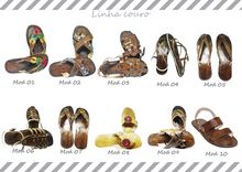 Sandalias rústicas de cuero hechas a mano de Brasil. Directo de Fábrica. Mejor precio
