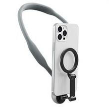 Suporte de telefone magnético Amorus para Apple/Android - Suporte de pescoço de liberação rápida para filmagem em primeira pessoa com absorção de choque.