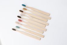 可降解环保竹制牙刷不含双酚A旅行牙刷