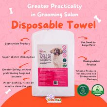 Toalha Descartável Pet Care e Hair Care