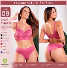 Conjunto de Lencería Femenina Premium Rosé Charm – Marca Propia