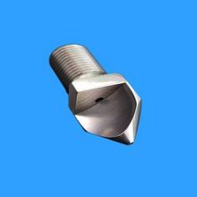 Narrow angle fan nozzle