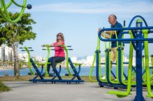 Outdoor gyms