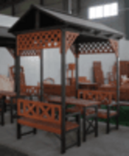 customized wooden outdoor pavilion/gazebo