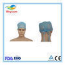 Disposable non-woven tied doctor cap/hat
