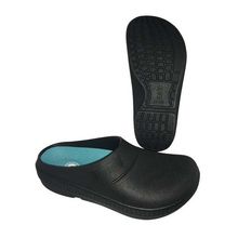 Black Anti slip and Oil  reistant waterproof Cook Kitchen chef safety shoes