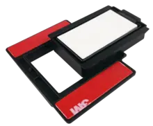 Interruptor de toque de espelho inteligente Interruptor de toque de espelho integrado de botão único Interruptor de toque de espelho de banheiro monocromático