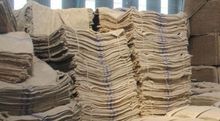 Sacos de juta usados, sacos de fibra de sisal