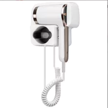 Hotel wall-mounted non-perforated hair dryer B&amp;B hotel home bathroom overheat protection hair dryer