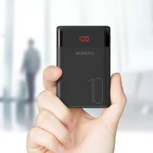 10000mah Mini LED Display Power Bank  with CE FCC ROHS MSDS Certificate