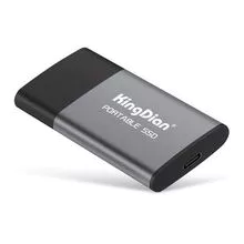 KingDian Portable SSD 250GB disco rígido com USB para cabo de tipo C