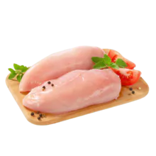 Frozen Half Chicken Breast Boneless Without Innerfillet Salted