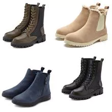 Women's winter shoes in stock, Category A, at competitive prices, minimum order of 200 pairs.