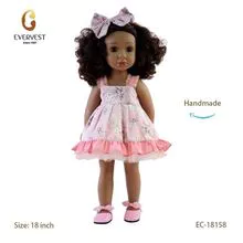 18 inch vinyl American girl doll