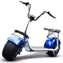 Motocicleta eléctrica citycoco 2 ruedas scooter eléctrico 2000W con configuración opcional X7 Race