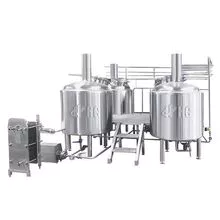 1000L 4 Vessel Beer Brewing Equipment