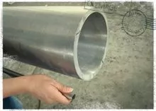 OD355x24mm tubos sem costura de titânio