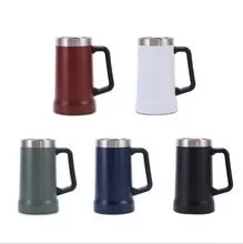 Stanley beer mug 709ML304 double-layer stainless steel vacuum cooling office cup with handle