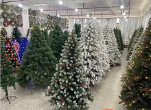 Árvore de Natal artificial do PVC
