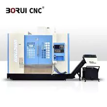 Centro de mecanizado vertical de 3 ejes VMC1160, fresadora CNC de alta precisión con sistema FANUC, máquina herramienta CNC indust