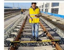 Railway Digital rolling gauge Railway survey troll