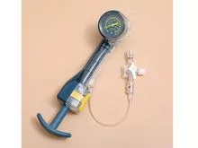 Factory Price Medical Disposable Cardiology Angiography Ptca Balloon Catheter Pressure Gauge Indeflator Balloon Inflation Device