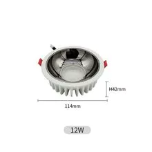 Luz Led Superficie cuadrada 95mm LED Downlights