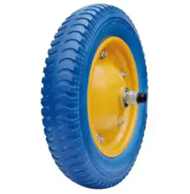 200/50-100 puncture proof rubber wheels for carts