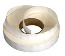 Rolo De Adesivo Redondo Branco Para Máquina Ex5100