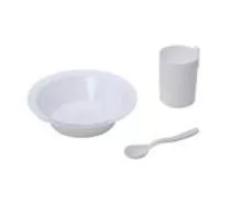 Set (Plate, Mug And Spoon)