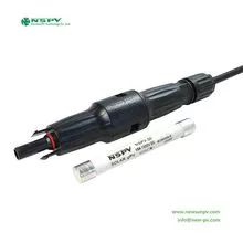 Waterproof Solar Fuse Holder 1500VDC 50A PV Fuse Holder For Photovoltaic System