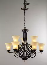 Colgante de hierro clásica lámpara