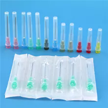 Aguja intravenosa desechable