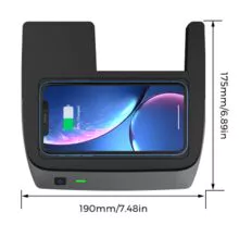 PS-003000100. Honda Civic 2016-2021 Carregador de carro sem fio multifuncional dedicado.