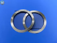 Aluminum piston rings for internal combustion engines