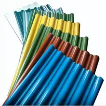 Painéis de telhado ondulado coloridos multifuncionais, adequados para construção
